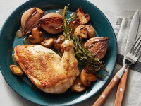 Pan-Roasted Chicken with Mushrooms and Rosemary Re… image