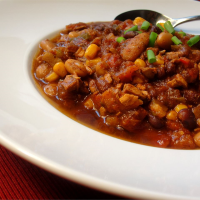 Chicken and Two Bean Chili Recipe | Allrecipes image