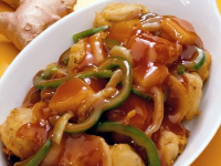 Sweet and Sour Pineapple Pork Recipe | Food Network image