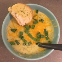 Cheese and Broccoli Chicken Soup Recipe | Allrecipes image