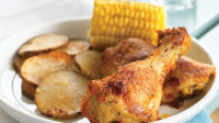 OVEN BAKED CHICKEN AND POTATOES RECIPES