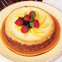 Mango Cheesecake Recipe | MyRecipes image