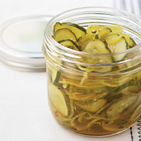 Easy Refrigerator Pickles Recipe | MyRecipes image