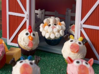 Barnyard Vanilla Cupcakes Recipe | Nancy Fuller - Food N… image