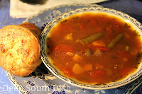 Homemade Vegetable Soup - Deep South Dish image