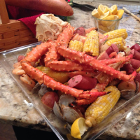 SEAFOOD BOIL RECIPE WITH CRAB LEGS IN OVEN RECIPES