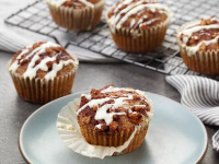Low-Sugar Cinnamon Bun Muffins Recipe | Food Networ… image