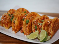 Pulled Chicken Tacos with Seasoned Taco Shells Recipe ... image
