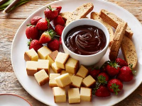 Chocolate Fondue Recipe | Michael Chiarello | Food Netwo… image