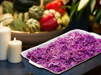 Fried Purple Cabbage Recipe - Cooking Channel image