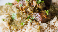 How To Make Really Good Chile Verde Stew in the Slow Cooker image
