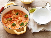 Tomato Basil Soup Recipe - Food Network image
