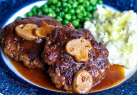 Easy Salisbury Steak & Gravy | Just A Pinch Recipes image