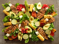 Chicken Fajita Salad Recipe | Ree Drummond | Food Network image