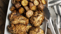 Rosemary Baked Chicken with Potatoes | McCormick image