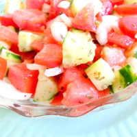 Tomato Cucumber Onion Salad Recipe | Allrecipes image