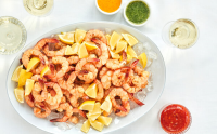 SHRIMP SERVING PLATTER WITH ICE RECIPES