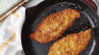 One-Pan Crispy Parmesan Chicken Cutlets Recipe | Kitchn image