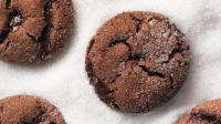 Chewy Chocolate-Gingerbread Cookies Recipe | Martha Stewart image