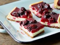 Blackberry Cheesecake Squares Recipe | Ree Drummo… image