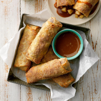 Air-Fryer Apple Pie Egg Rolls Recipe: How to Make It image