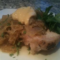 SLOW COOKER PORK CHOPS WITH APPLES AND SWEET POTATOES RECIPES