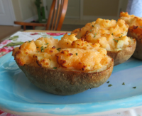 Air Fryer Twice Baked Potatoes | The English Kitchen image