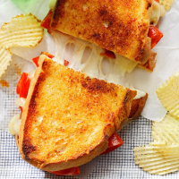 Grilled Cheese and Pepperoni Sandwich - Taste of Home image