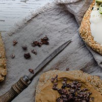 Vegan cherry & almond brownies recipe - BBC Good F… image