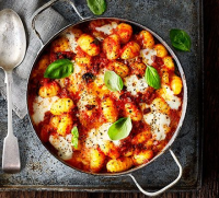 Chorizo & mozzarella gnocchi bake recipe - BBC Good Food image