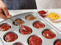 Five-Way Mini Meatloaves - It's What's For Dinner image