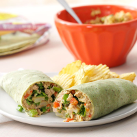 Crunchy Tuna Wraps Recipe: How to Make It - Taste of Home image