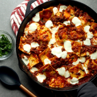 Skillet Ravioli Lasagna Recipe | EatingWell image