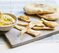 Pitta bread recipe - BBC Good Food image