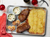 Steakhouse Sheet Pan Dinner for Two Recipe - Food Network image