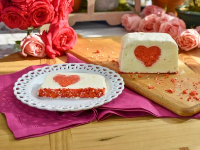 Hidden Heart Cake Recipe - Food Network image