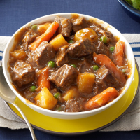 Slow Cooker Beef Vegetable Stew Recipe: How to Make It image