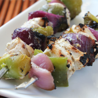 Marinated Greek Chicken Kabobs Recipe | Allrecipes image