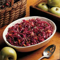 CABBAGE WITH APPLES RECIPES