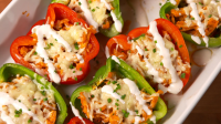 Best Buffalo Chicken-Stuffed Peppers Recipe - How to Mak… image