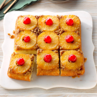 HEALTHY UPSIDE DOWN PINEAPPLE CAKE RECIPES