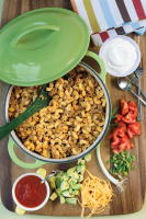Taco Dinner Mac and Cheese Recipe | Southern Living image