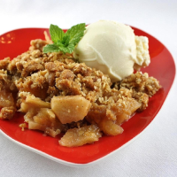 Apple Crisp with Oat Topping Recipe | Allrecipes image