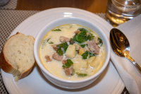 Rich Italian Sausage and Potato Soup Recipe | Allrecipes image
