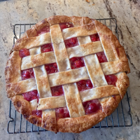 Baked Fresh Cherry Pie Recipe | Allrecipes image