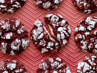 Cheesecake-Stuffed Red Velvet Cookies - Food Network image