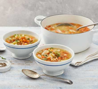 Lentil soup recipe - BBC Good Food image