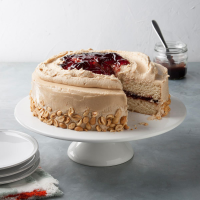 Peanut Butter 'N' Jelly Cake Recipe: How to Make It image