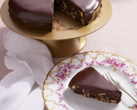 Chocolate Biscuit Cake Recipe | MyRecipes image