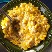 Cheesy Slow-Cooked Corn Recipe: How to Make It image